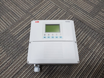 ABB AX455-72103 dual channel transmitter for 2-electrode conductivity cells.