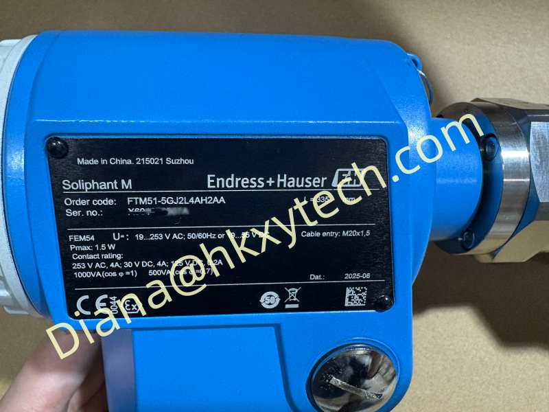 E+H FMM50-A1B3B1AA11B2 electromechanical level system Maintenance Note for Silo Measurement, Cable Weight Checks and Endress+Hauser Spare Instrument Sourcing