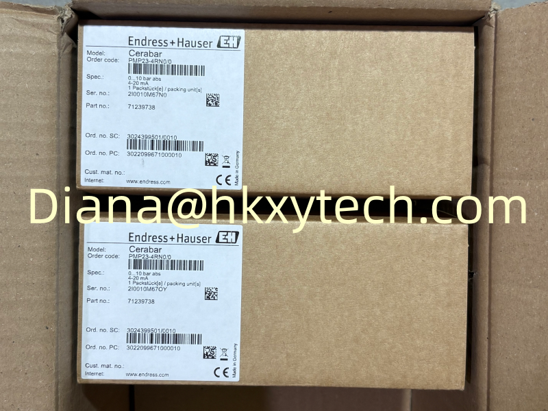 E+H PMP23-4RN0 Cerabar compact hygienic pressure transmitter