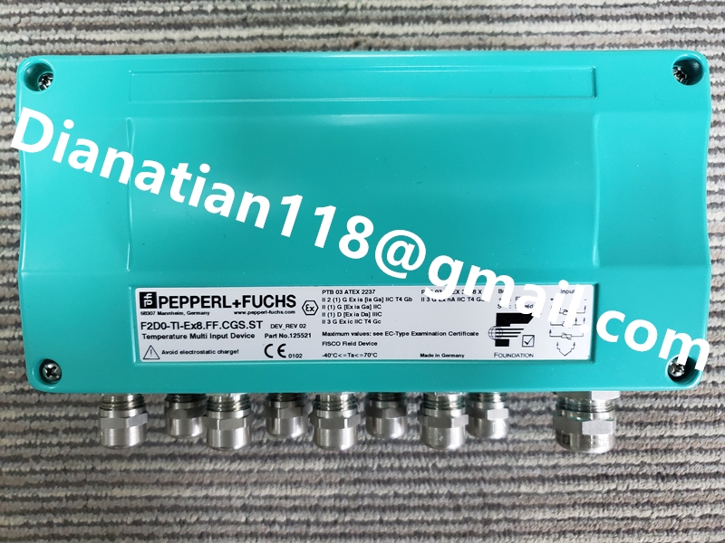Pepperl Fuchs F2D0-TI-Ex8.FF.CG.ST product family reference image