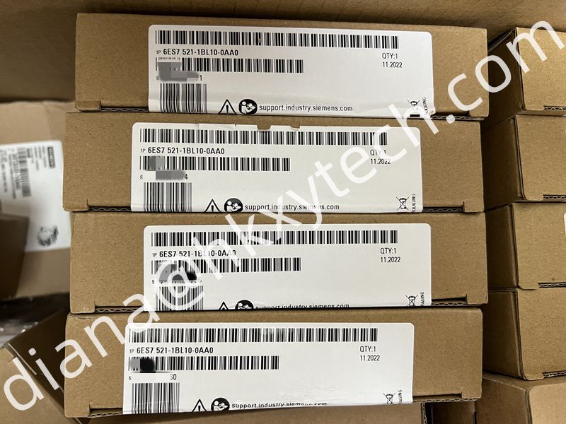 In stock Siemens SIMATIC S7-1500 Digital input module 6ES7521-1BL10-0AA0, SM 521 digital input modules 6ES7521-1BL10-0AA0 for sale with good price.