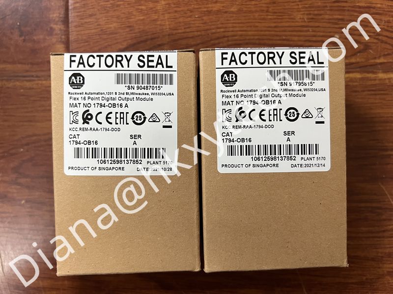 In stock Allen Bradley 1794-OB16 Output Module for sall with competitive price. We supply original and good quality Allen Bradley 1794-OB16.
