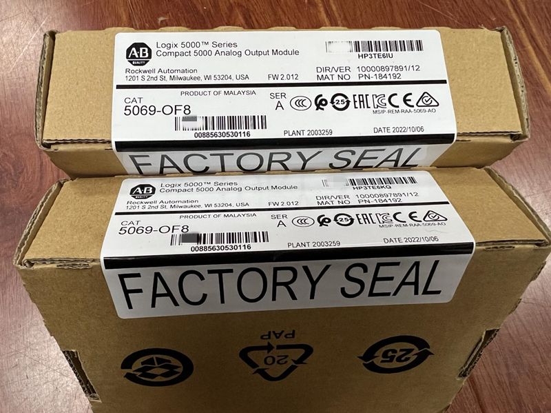 New arrival Allen Bradley 5069-OF8, 5069 Compact I/O 8 Channel Voltage/Current Analog Output Module in stock for sale at HKXY.