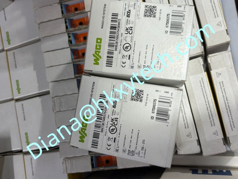 Dear customers,high quality WAGO 750-375 coupler in stock on sale,we supply 100% original new and brand,and we can provide a competitive price for you.