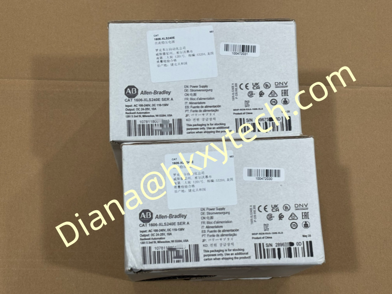 Allen-Bradley 1606-XLS240E Power Supply Module – 24V DC, 10A, 240W Industrial DIN-Rail Power Supply