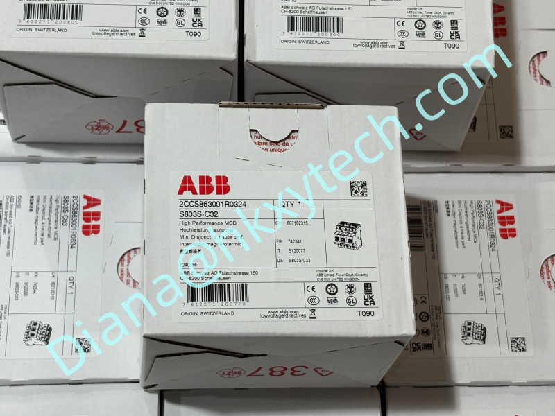 Brand New ABB 2CCS863001R0634 Circuit Breaker for Automation Equipment Reliable Circuit Protection Device