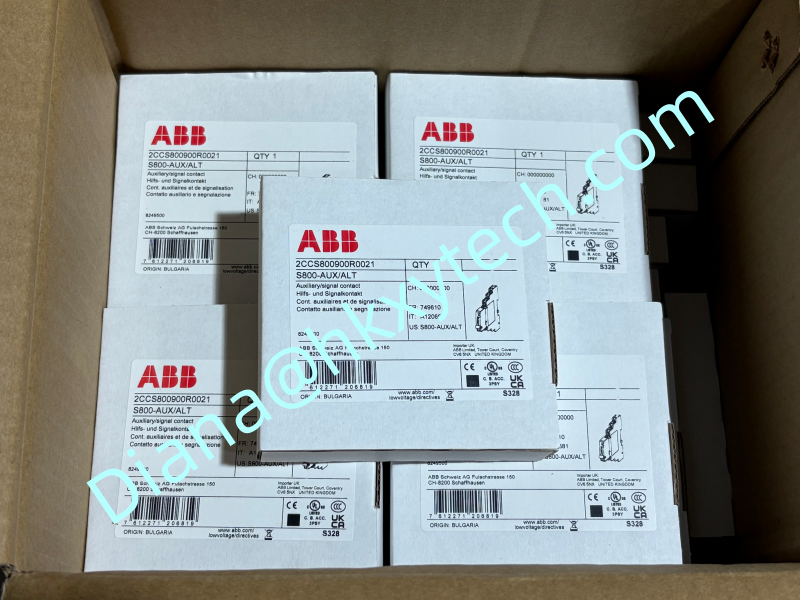 New and original ABB 2CCS800900R0021 Electrical System Component Factory Supply Competitive Price and Fast shipping