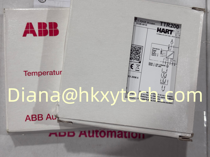 High Precision Industrial Automation ABB TTR200-E1.H.BF/EM.M5 Temperature Transmitter with High Stability