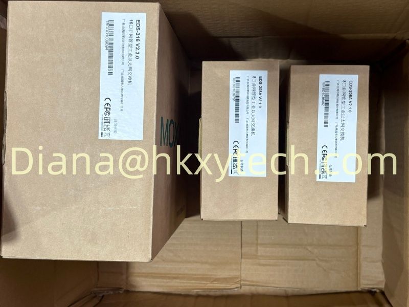 Compact MOXA EDS-208A V2.1.0 8-Port Industrial Ethernet Switch for Dependable Machine and Control Networks