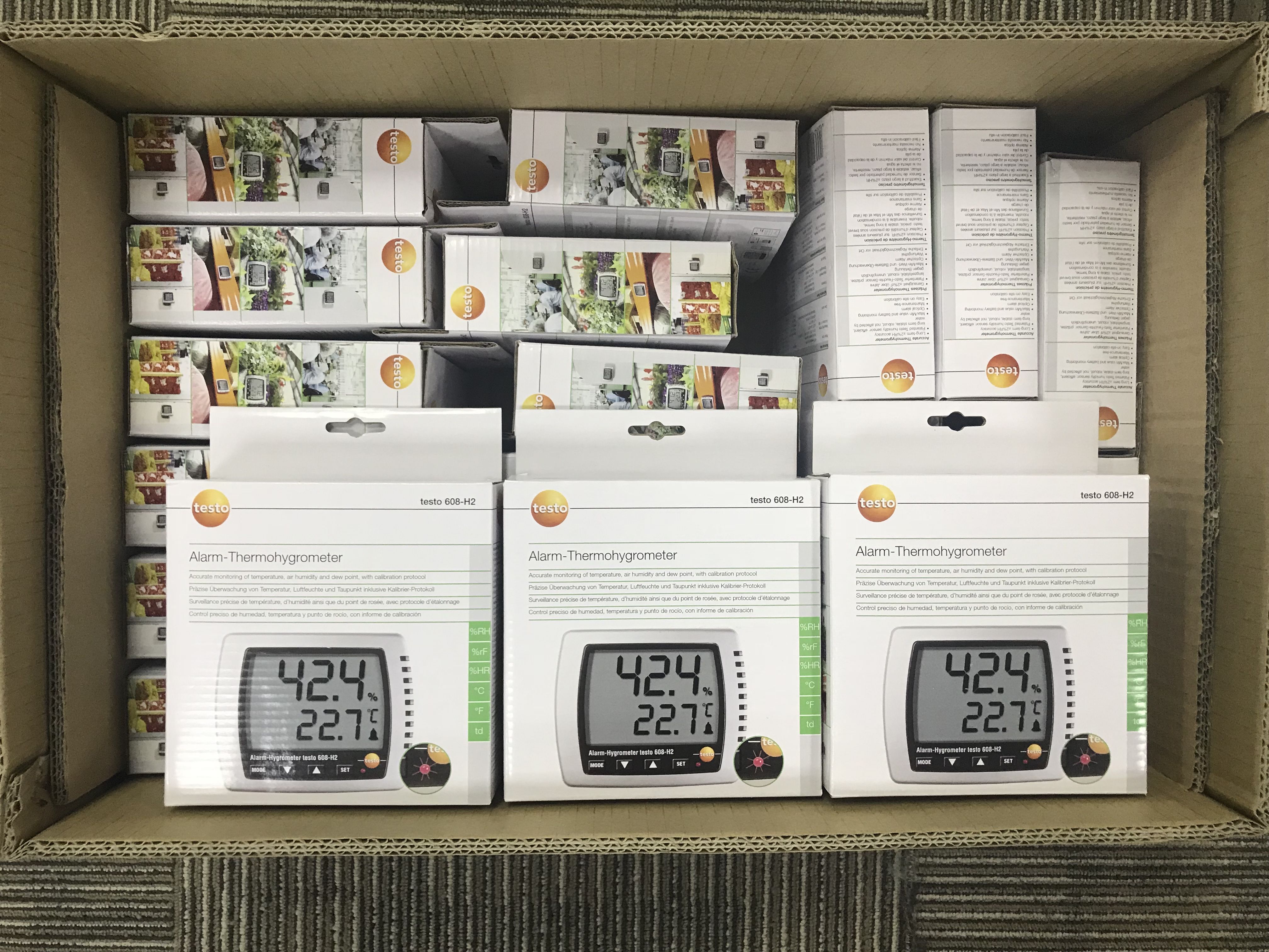 Testo 174H Temperature and Humidity Logger for Storage Monitoring Plans