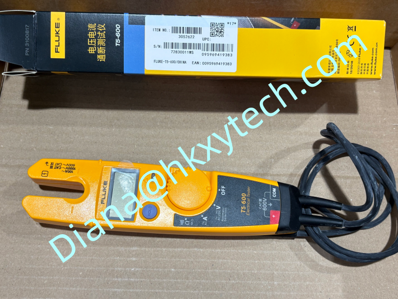 Fluke T5-600 electrical tester Original Fluke T5-600 OpenJaw electrical tester with leads and product box