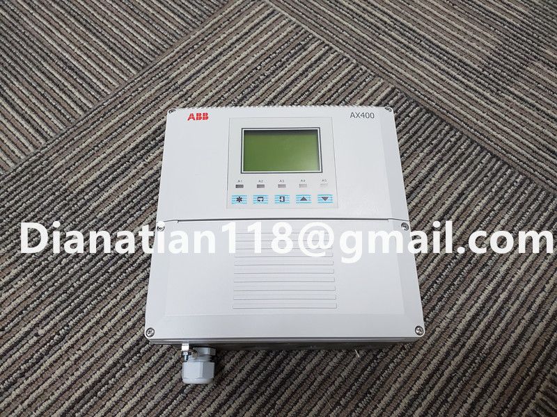 New arrival ABB AX410-10001 conductivity transmitter, ABB AX410 Single channel transmitter for 2-electrode conductivity cells.