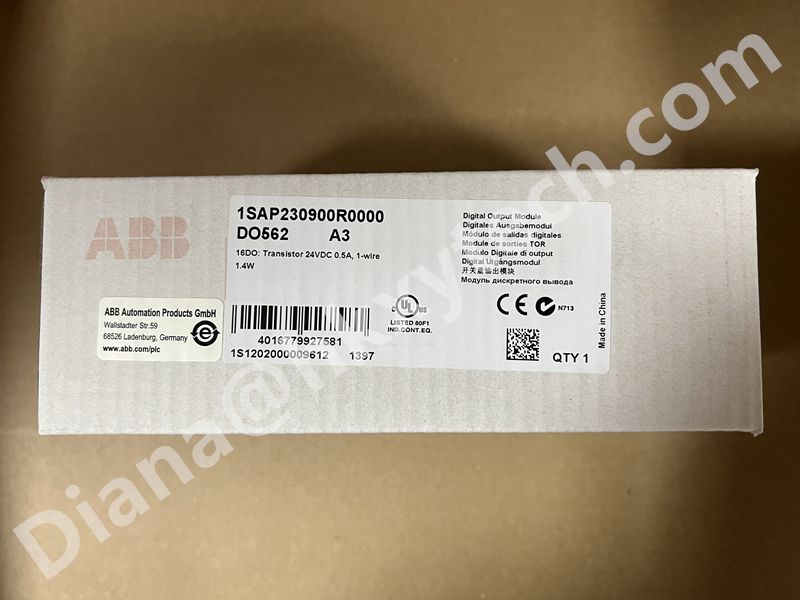 New arrival ABB DO562 Digital Out module, ABB 1SAP230900R0000 DO562 products in stock for sale.