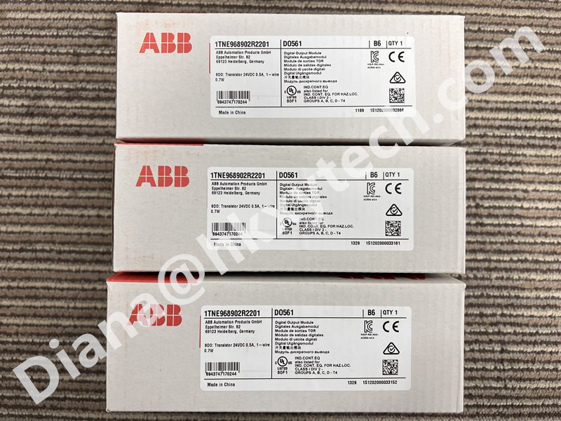 ABB DO561 Digital Out Module, DO561 Product ID:1TNE968902R2201 products in stock with competitive price.