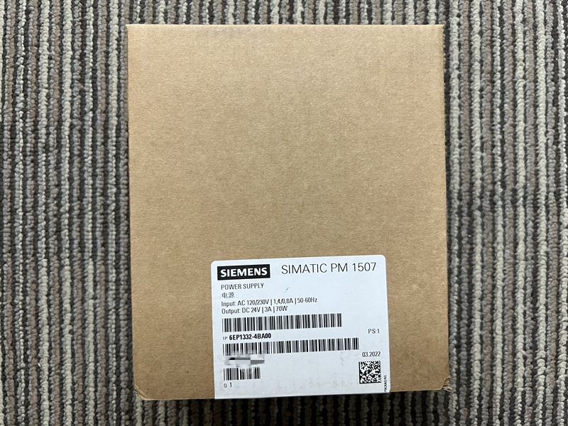 Siemens 6EP1332-4BA00 SIMATIC PM 1507 24 V/3 A Stabilized power supply product in stock at HKXY. We have Siemens 6EP1332-4BA00 to supply with good price.