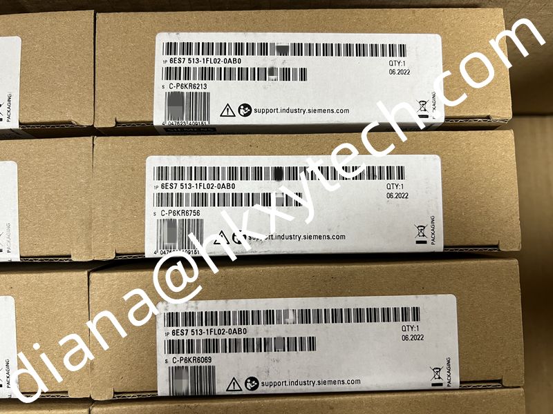In stock Siemens 6ES7513-1FL02-0AB0 SIMATIC S7-1500F, CPU products for your reference. We supply good quality Siemens 6ES7513-1FL02-0AB0 products with good production time.
