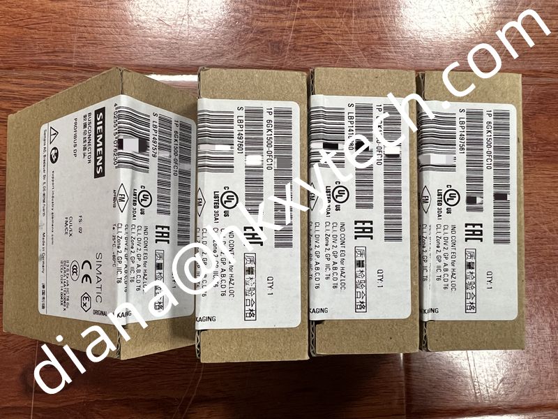 In stock Siemens 6GK1500-0FC10 PROFIBUS FC RS 485 plug 180 PROFIBUS connector for sale. We supply 100% brand new Siemens 6GK1500-0FC10 connector with good price.