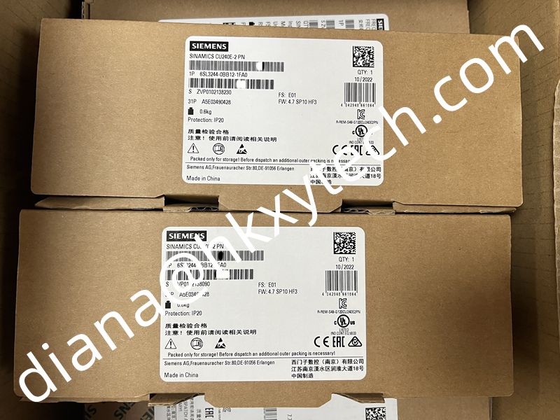 Siemens 6SL3244-0BB12-1FA0 SINAMICS G120 CONTROL UNIT in stock for your reference. Dear client, we currently have good stock availability for Siemens 6SL3244-0BB12-1FA0.