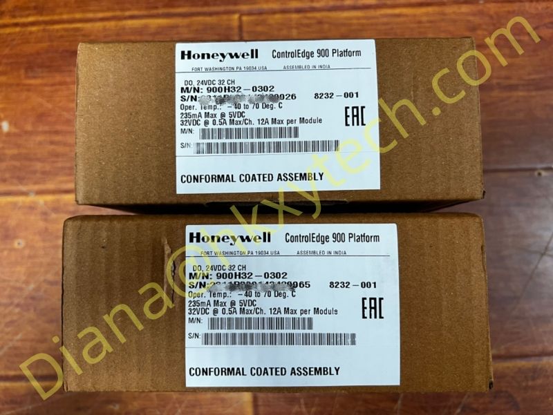Honeywell 900H32-0302 Digital Output module, 24 VDC 32 Channel products in stock for sale. We supply original Honeywell 900H32-0302 module with discount price now.