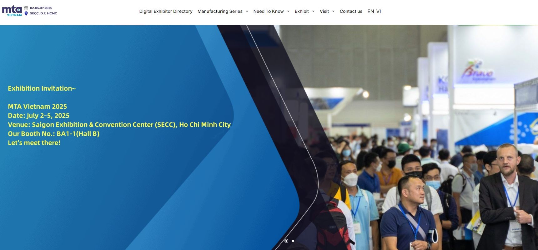 Exhibition Invitation~We will be in the MTA Vietnam 2025 Exhibition during July 2–5, 2025. Let's meet there！