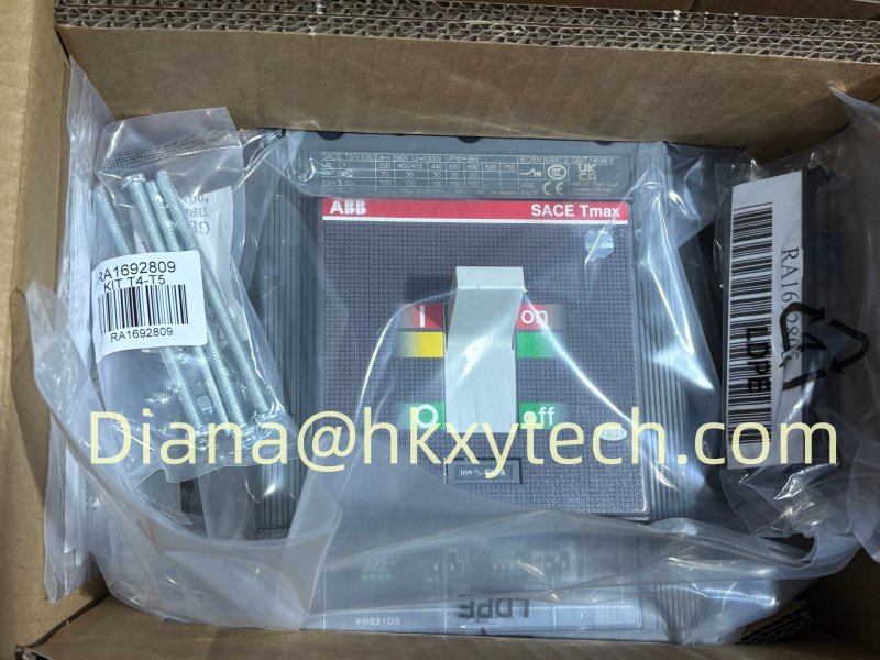 ABB 1SDA054317R1 T5N 400 PR221DS-LS/I In=400 3p F F Moulded Case Circuit Breaker-Tmax.