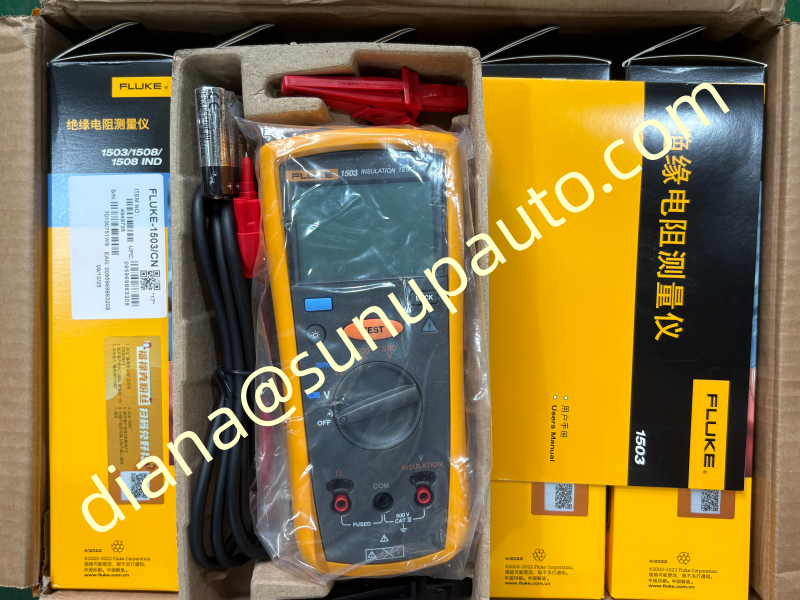 Good news, industrial reliability FLK 1503 Insulation Resistance Meter in stock on sale now, process safety FLK 1503.