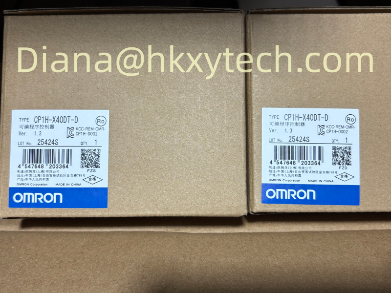 New arrivals Omron CP1X-X40DT-D Compact PLC 40 I/O DC Power Supply Transistor Output Programmable Logic Controller