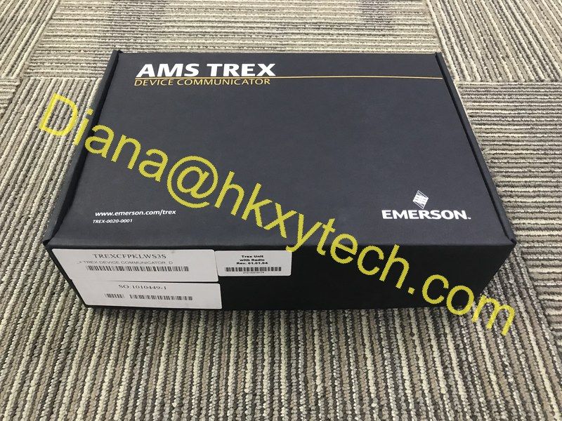 Emerson TREX2CHPNA9S1W AMS Trex Device Communicator for Field Instrument Maintenance