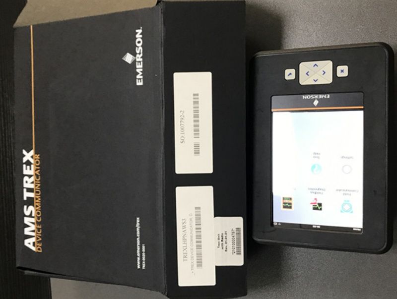 Emerson TREXLFPKLWS1S Original AMS Trex Intrinsically Safe HART and Fieldbus Communicator