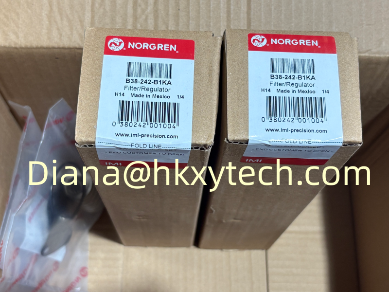 Corrosion-Resistant NORGREN B38-242-B1KA Stainless Steel Filter Regulator for Reliable Pneumatic Air Preparation